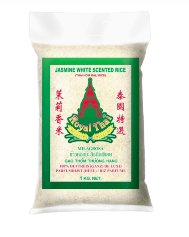 Royal Thai Jasmine White Scented Rice 1kg